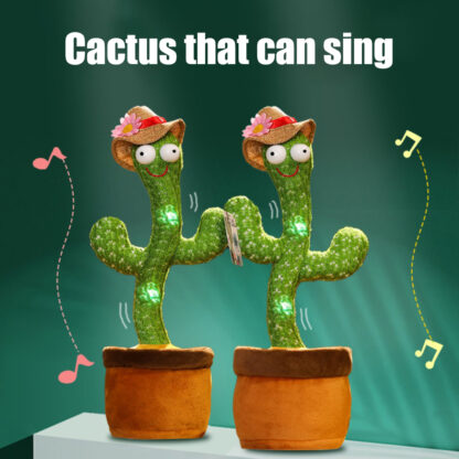 Lovely Talking Toy Dancing Cactus